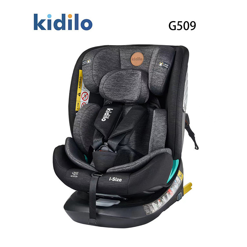 Siège Auto Pivotant 360° Kidilo G509 – Sécurité i-Size évolutif de 0 à 12 ans .