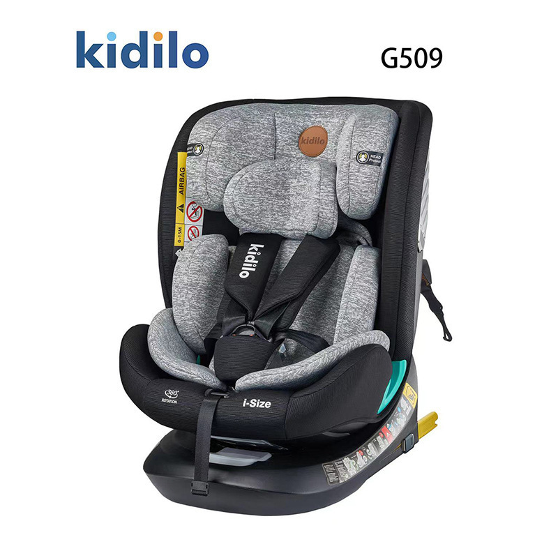 Siège Auto Pivotant 360° Kidilo G509 – Sécurité i-Size évolutif de 0 à 12 ans .
