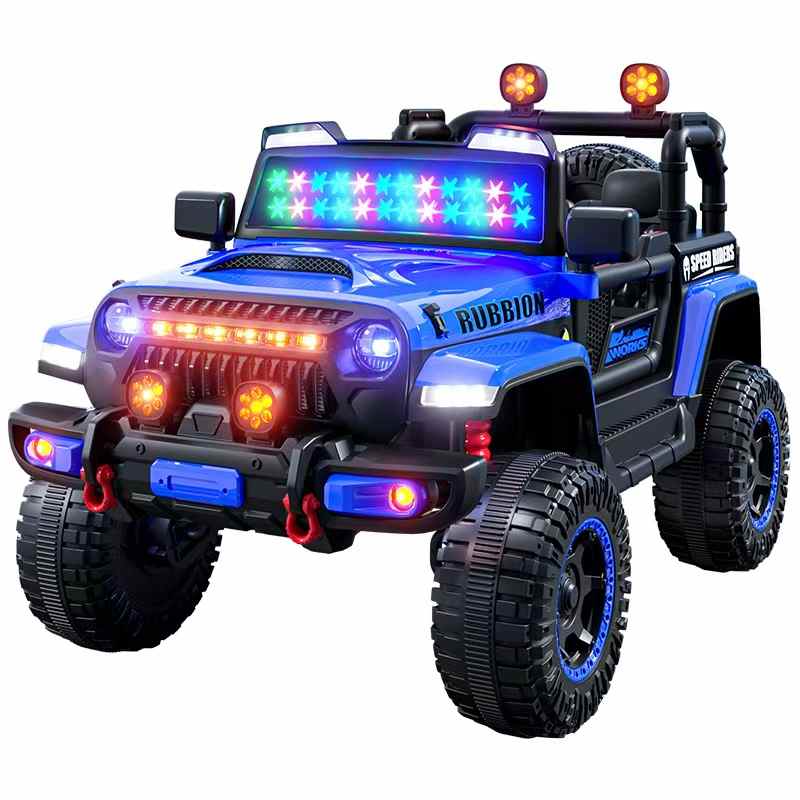 Véhicule Électrique Enfant 4x4 – Style Off-Road LED