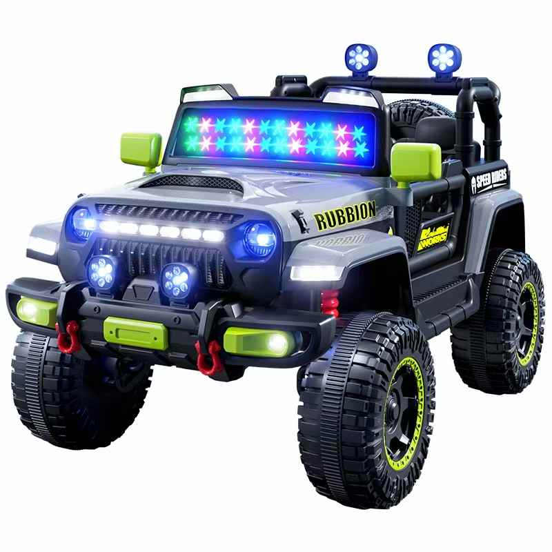 Véhicule Électrique Enfant 4x4 – Style Off-Road LED