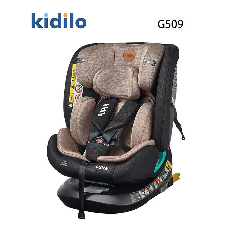 Siège Auto Pivotant 360° Kidilo G509 – Sécurité i-Size évolutif de 0 à 12 ans .