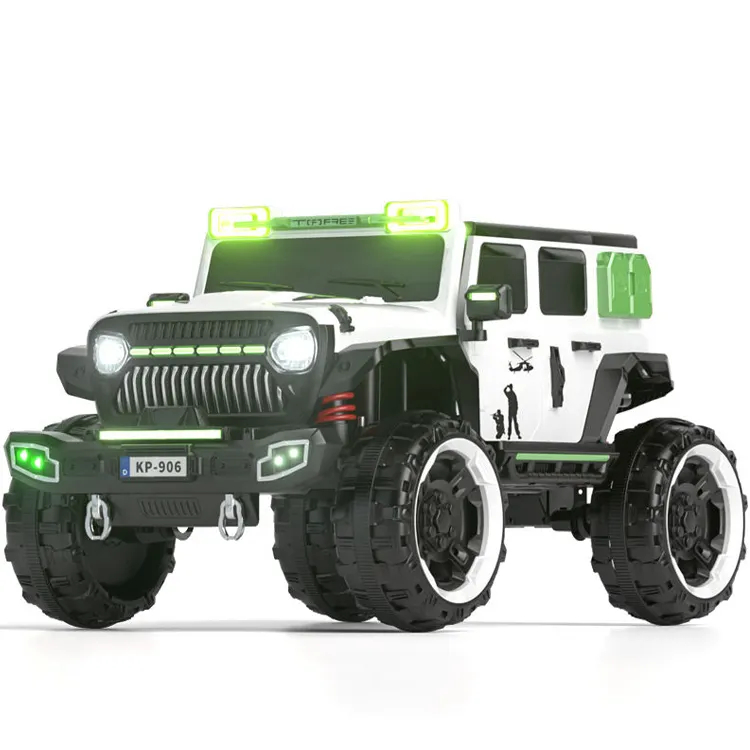 Véhicule Électrique Enfant 4x4 Off-Road XXL – Style Jeep