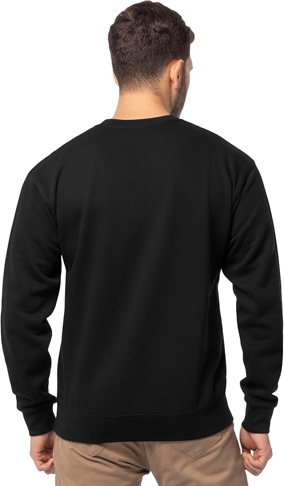 Fruit of the Loom Men's Eversoft Fleece Crewneck Sweatshirts, Moisture Wicking & Breathable, Sizes S-4x