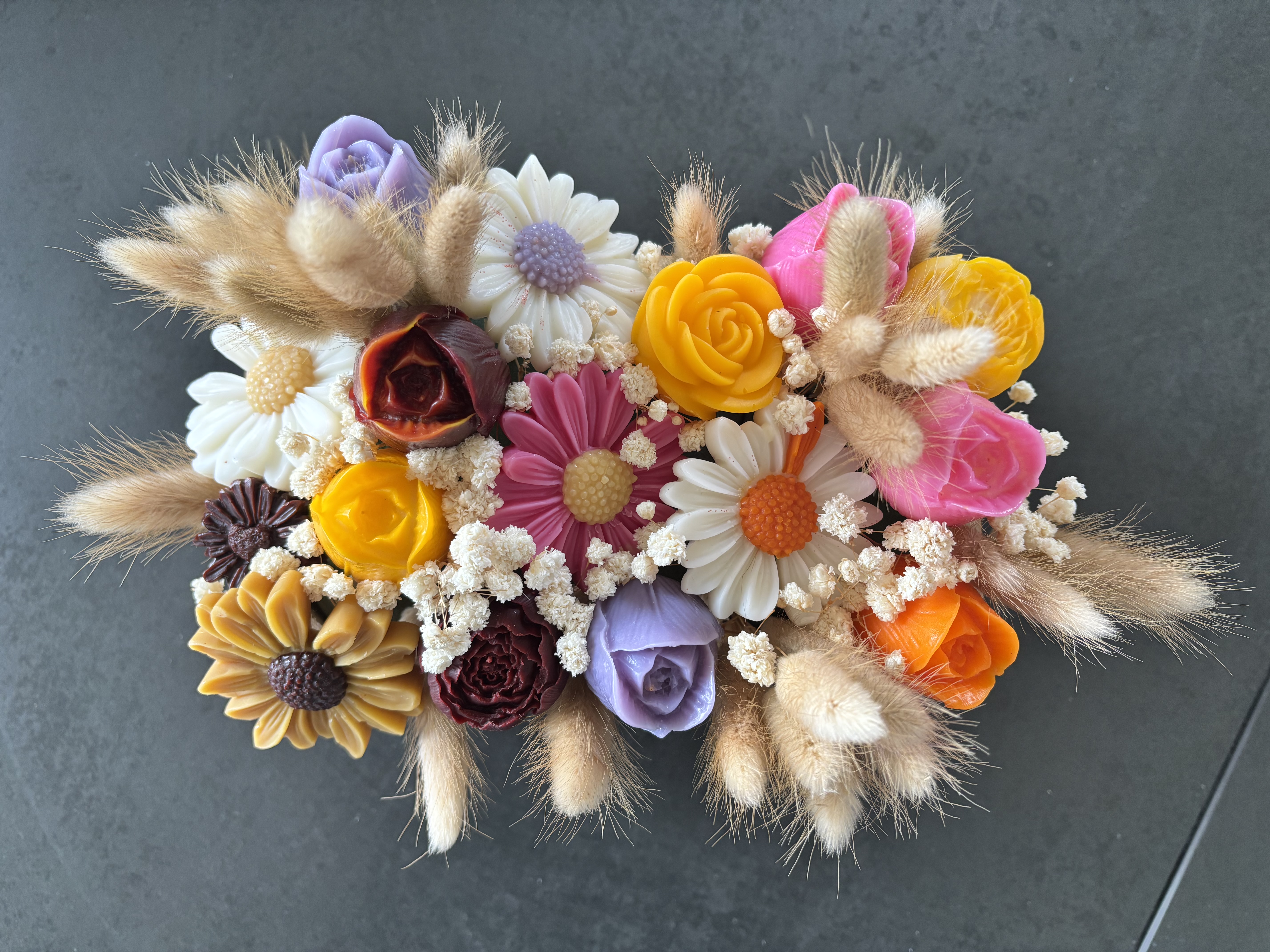 Le printemps en fleurs - Bouquet Fondant Parfumé MONOÏ