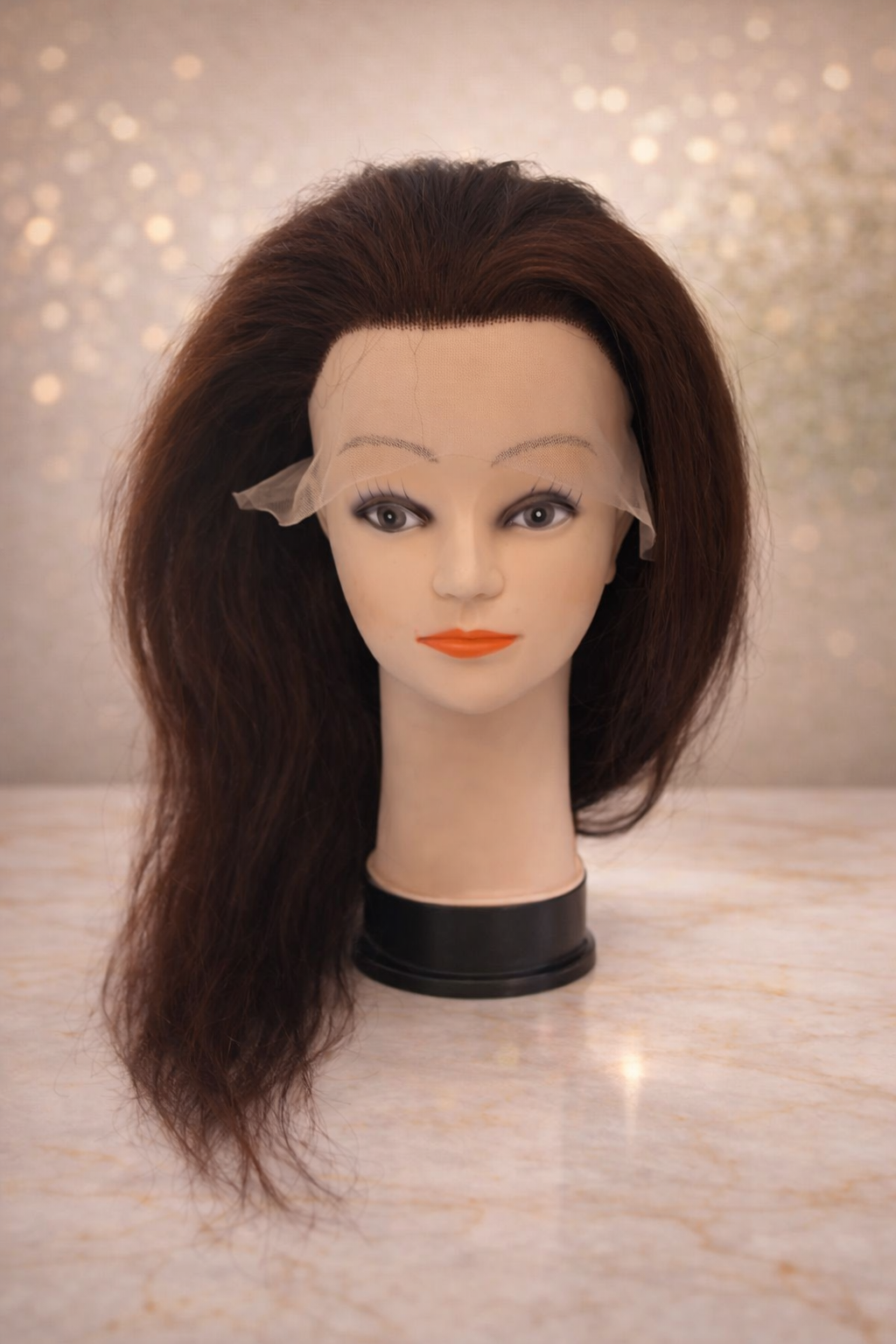 Dark chocolate straight full frontal