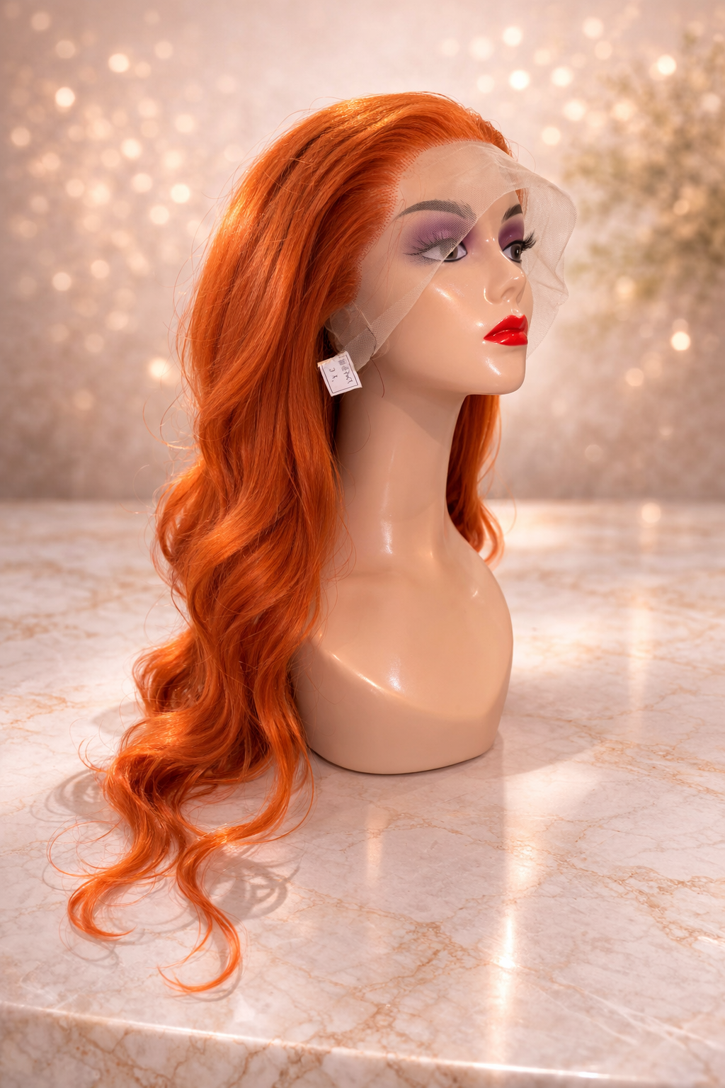 Ginger body wave wig