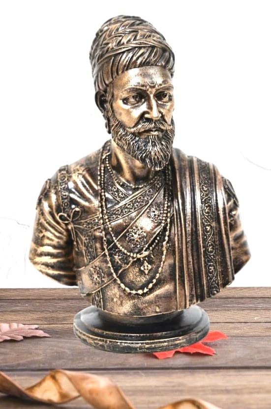 Chhatrapati shiva ji Maharaj Statue Showpiece for Living Room/Bedroom/Home/Office House/Antique Idol, Art, Decoration, Showpiece