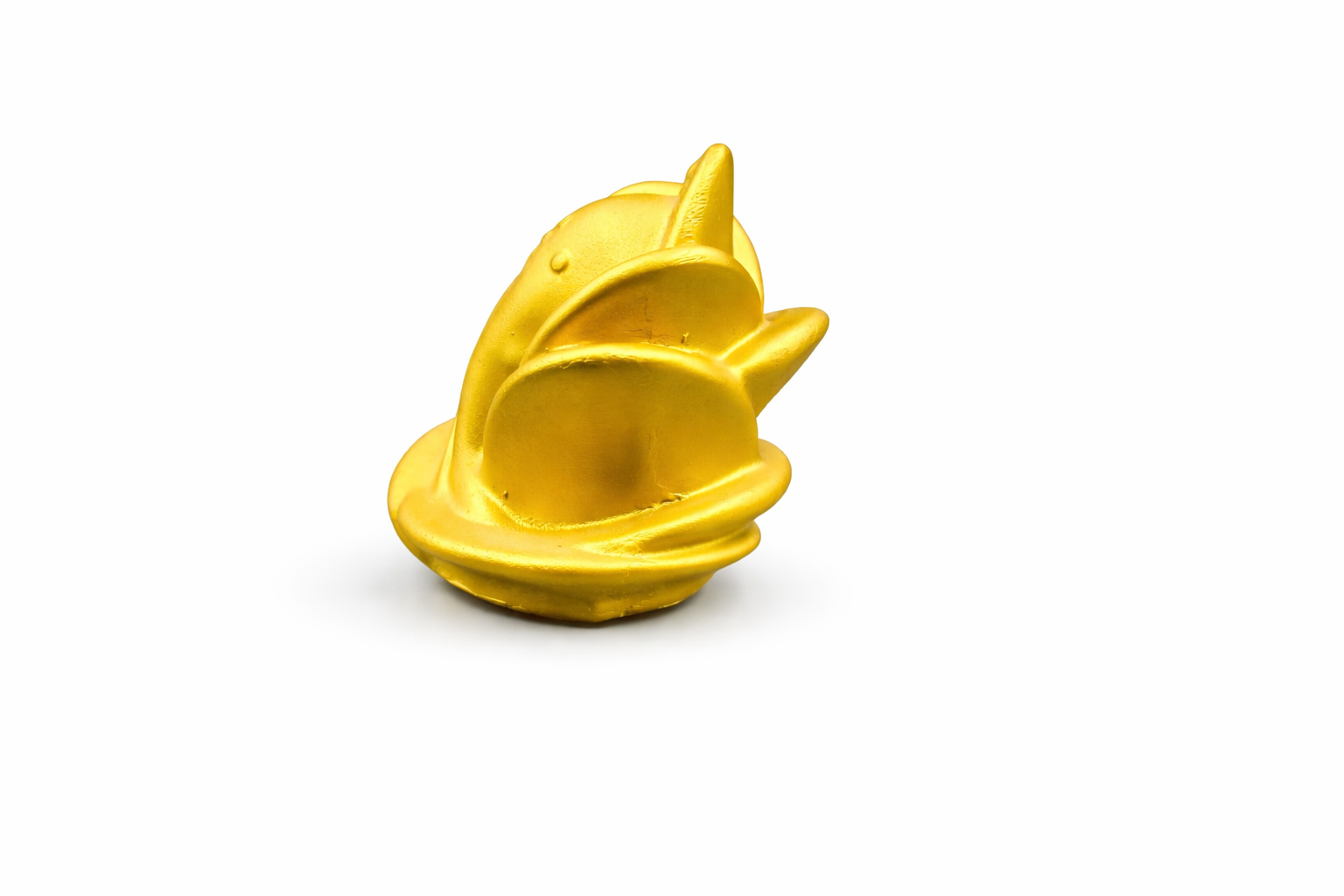 Elegant Golden Ganesh Lotus Design Showpiece Polyresin Idol for Gifting & Decor