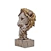Lion Face Idol for Home Decor, Living Room, Bedroom, Office, House Warming | Showpiece for Home Decor | Statue for Home Decor (Lion Face Showpiece)