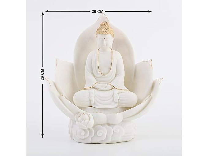 Lotus Buddha Statue Lotus Buddha showpiece Meditation Buddha