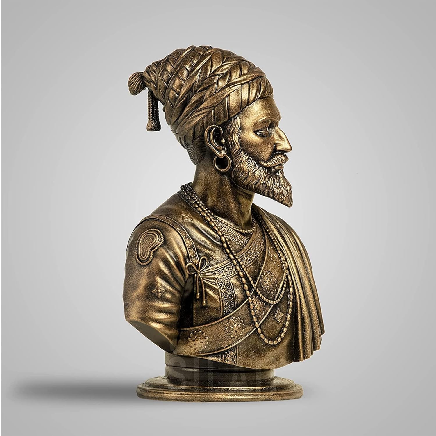 Chhatrapati shiva ji Maharaj Statue Showpiece for Living Room/Bedroom/Home/Office House/Antique Idol, Art, Decoration, Showpiece