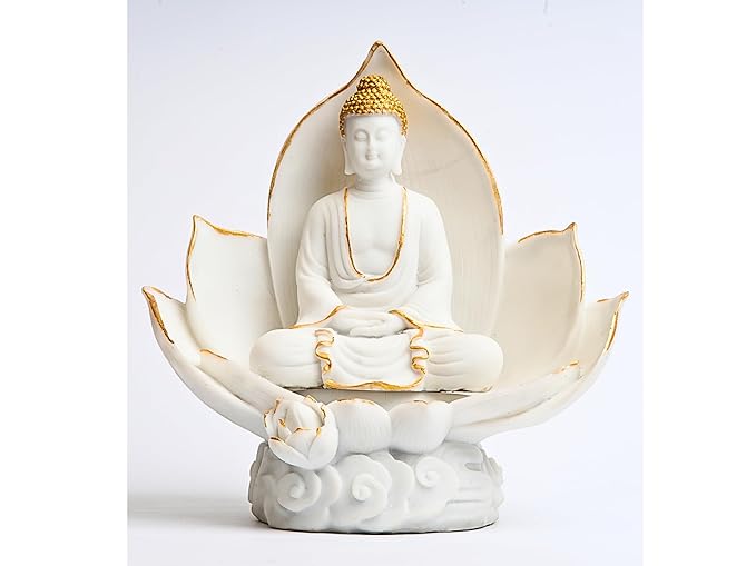 Lotus Buddha Statue Lotus Buddha showpiece Meditation Buddha