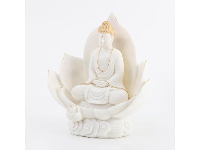 Lotus Buddha Statue Lotus Buddha showpiece Meditation Buddha