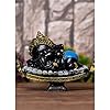 Lord Ganesha Idols for Home Decor, Ganesh ji Sleeping on Safa with Pillow, Gannu Giving Blessing Statue, Beautiful Ganesh Decorative Showpiece