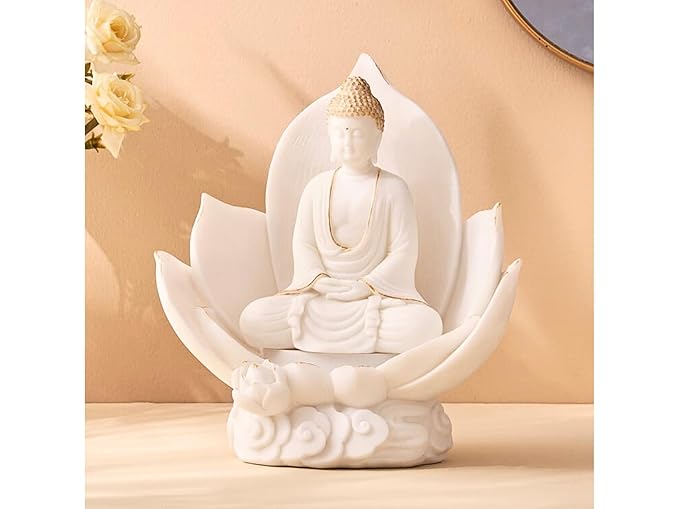 Lotus Buddha Statue Lotus Buddha showpiece Meditation Buddha