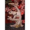 Handicrafts and Arts Feng Shui Golden Elephant Showpiece with Baby Animal Home Decoration for Home & Living Room