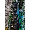 Magnum Lamp Water Fountain Nature Show Piece for Home Decorative for Drawing Room Living Room Waterfall Decorative Item for Home, Office, Garden Black Color XL