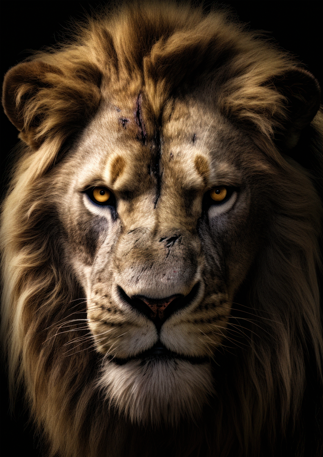 Leão Realista Leão de Judah 2