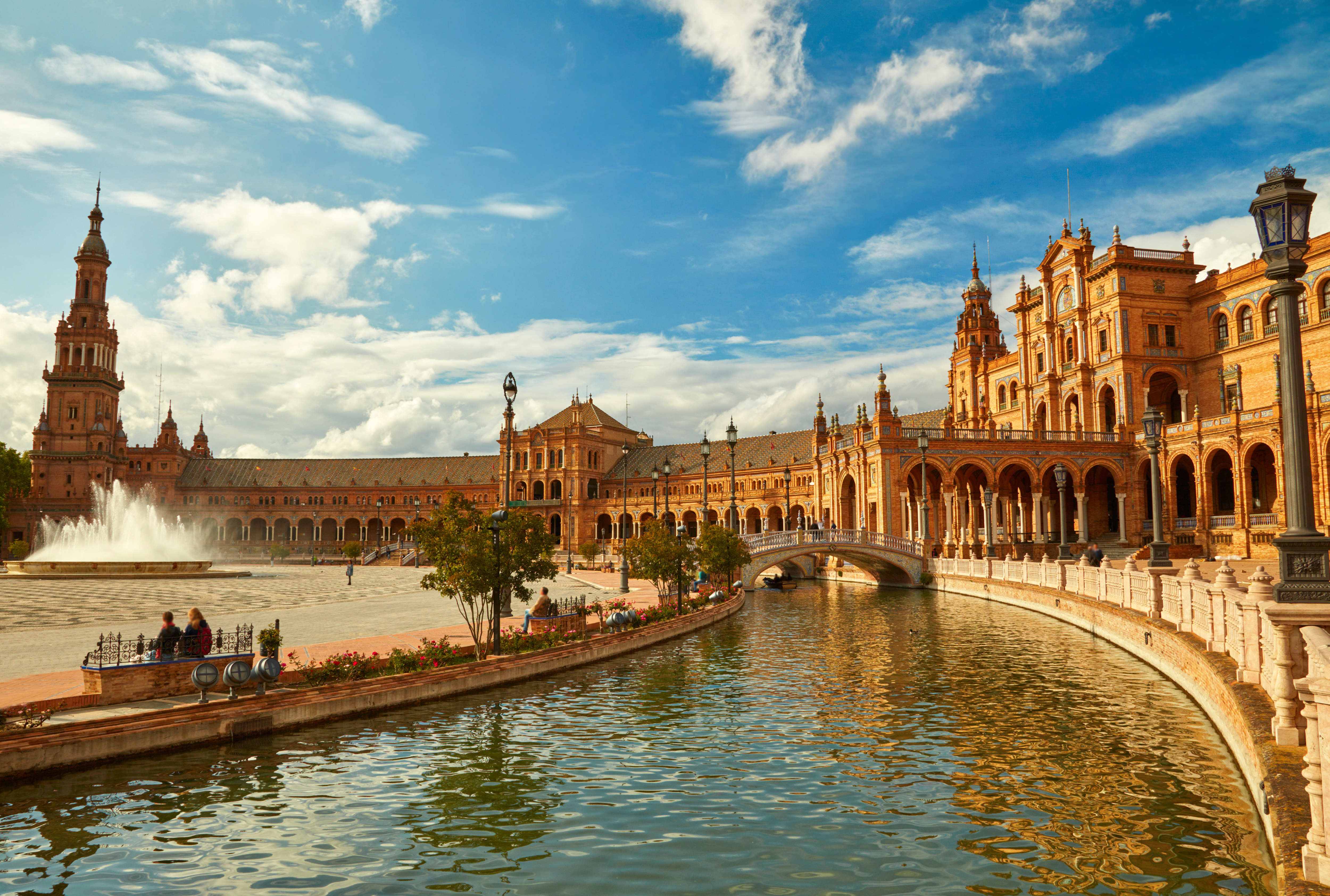 Plaza de Espana, Sevilha, Espanha