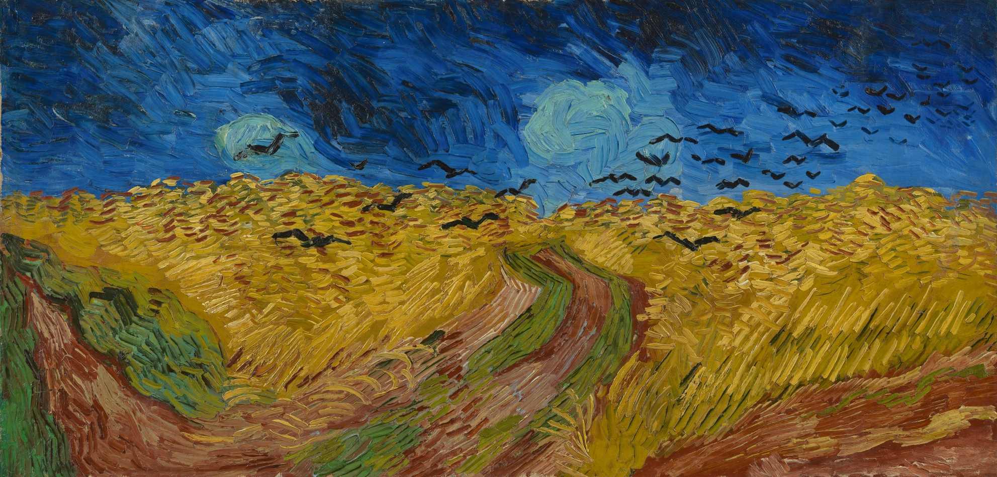 Campo de Trigo com Corvos de Vincent van Gogh