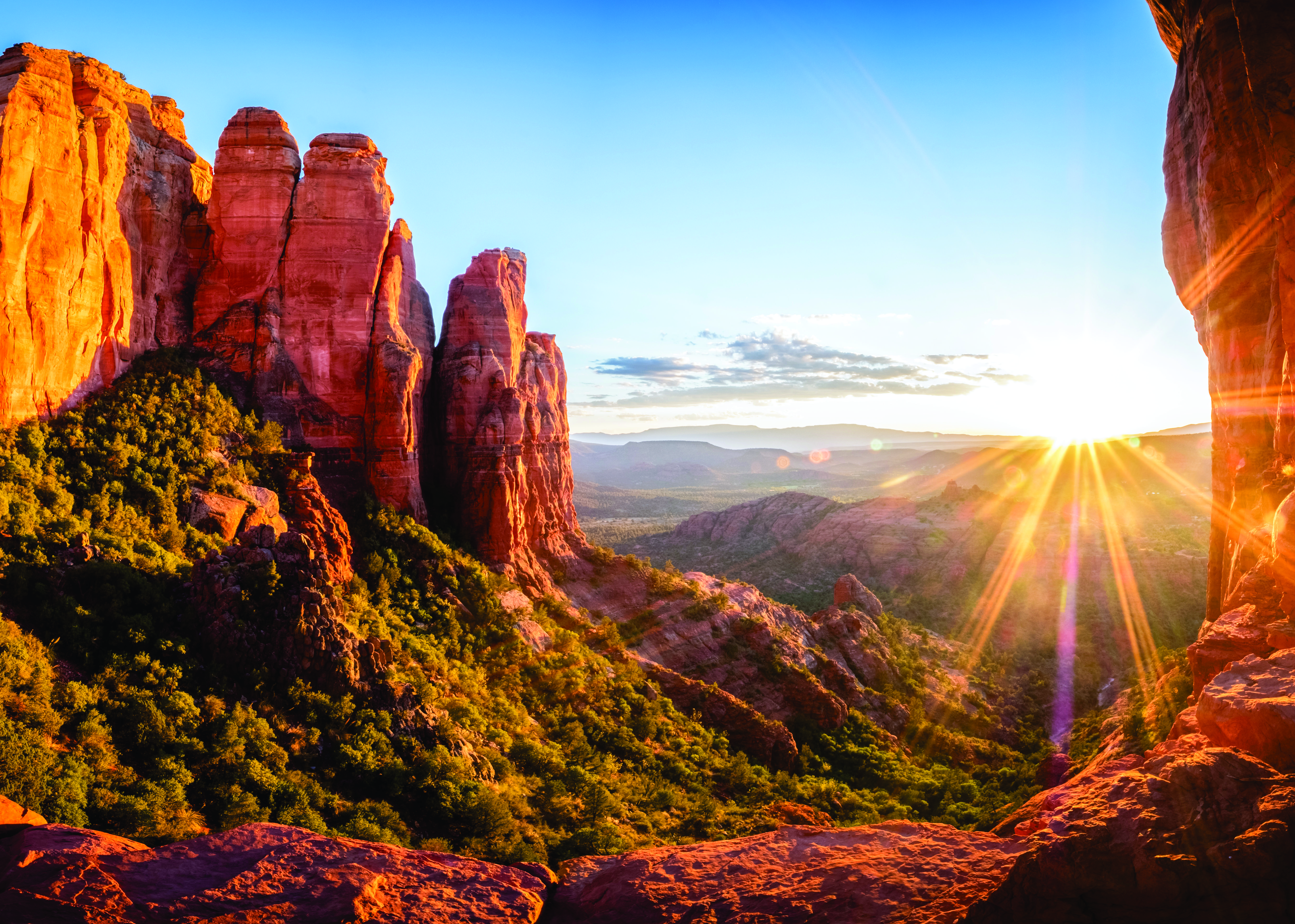 Pôr do sol em Sedona