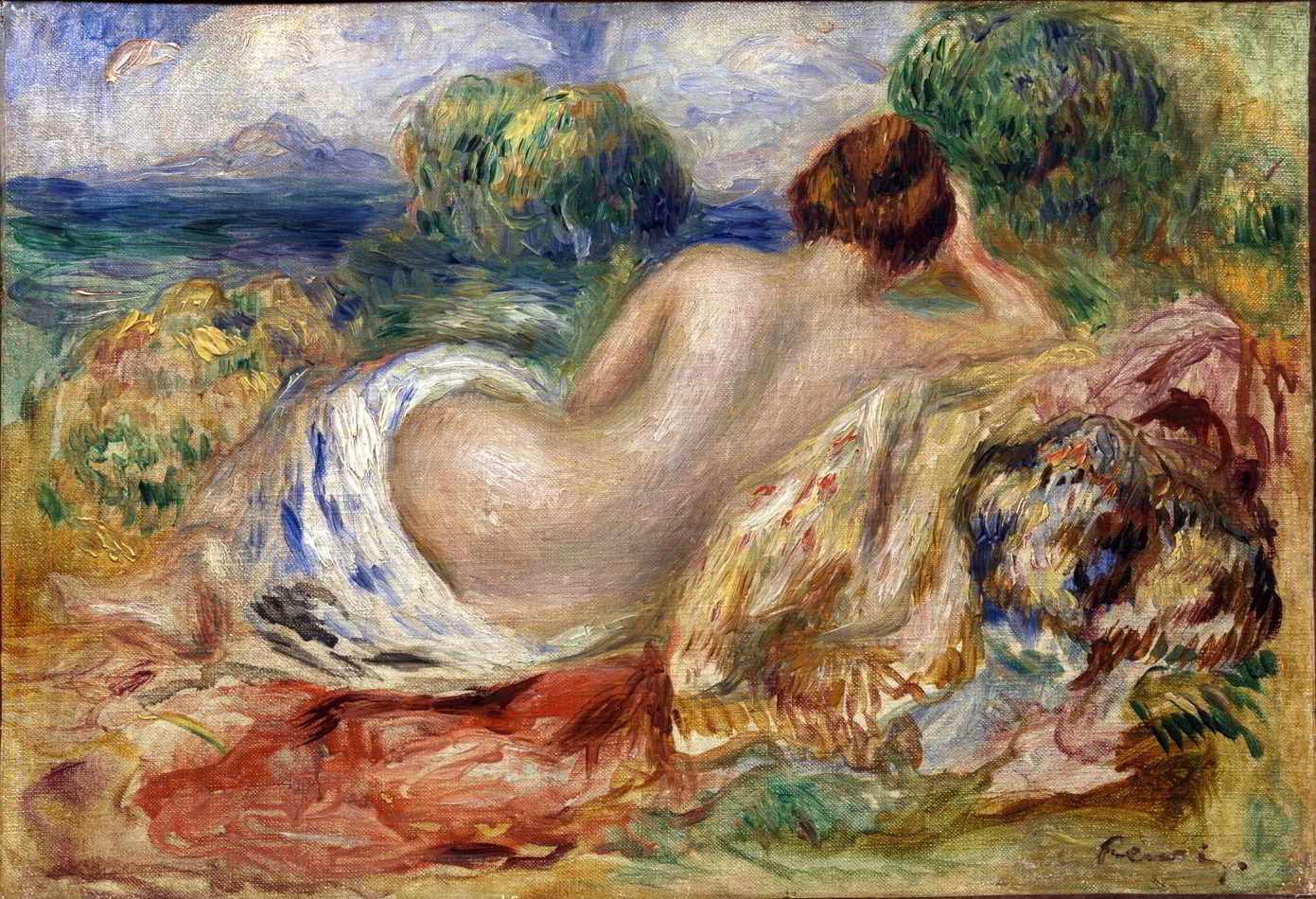 Nu na Paisagem de Pierre-Auguste Renoir