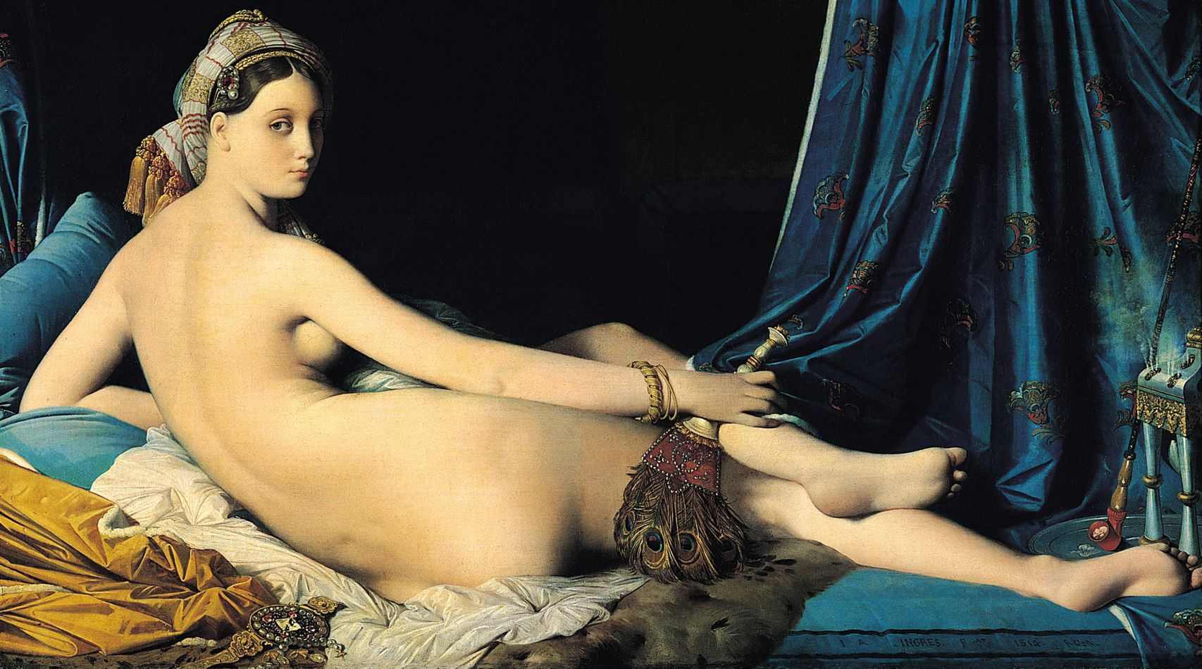 A Grande Odalisca de Jean-Auguste Ingres