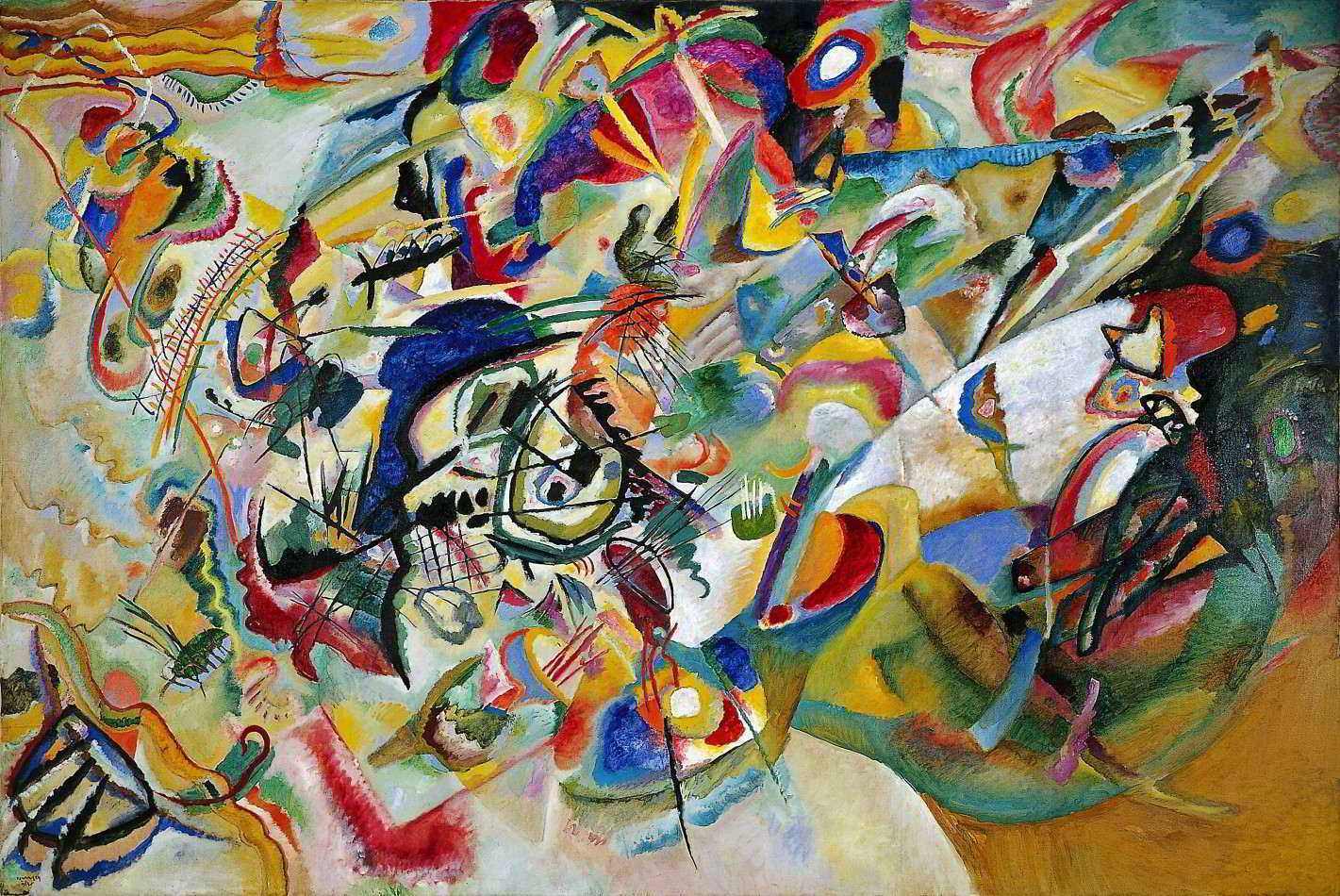 Composição VII de Wassily Kandinsky