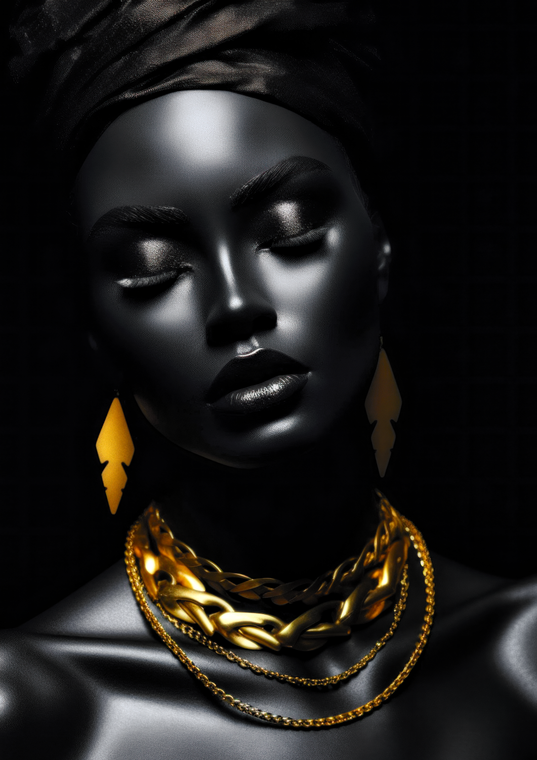 Black Gold Woman 2