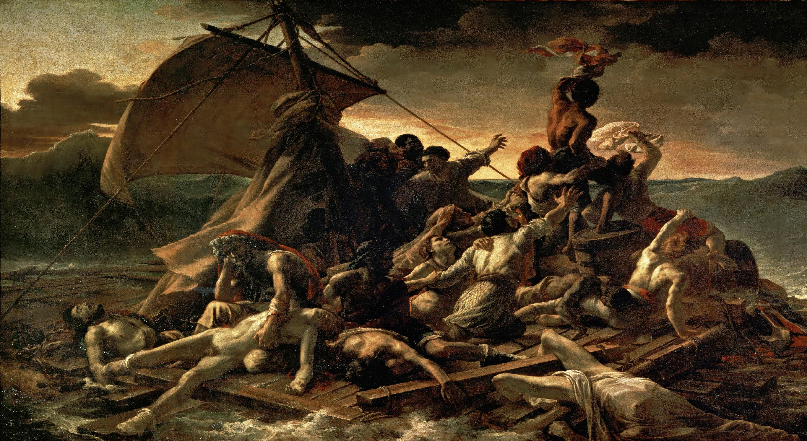 A Balsa da Medusa de Théodore Géricault