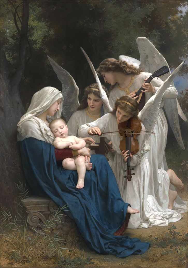 Som dos Anjos de William Bouguereau