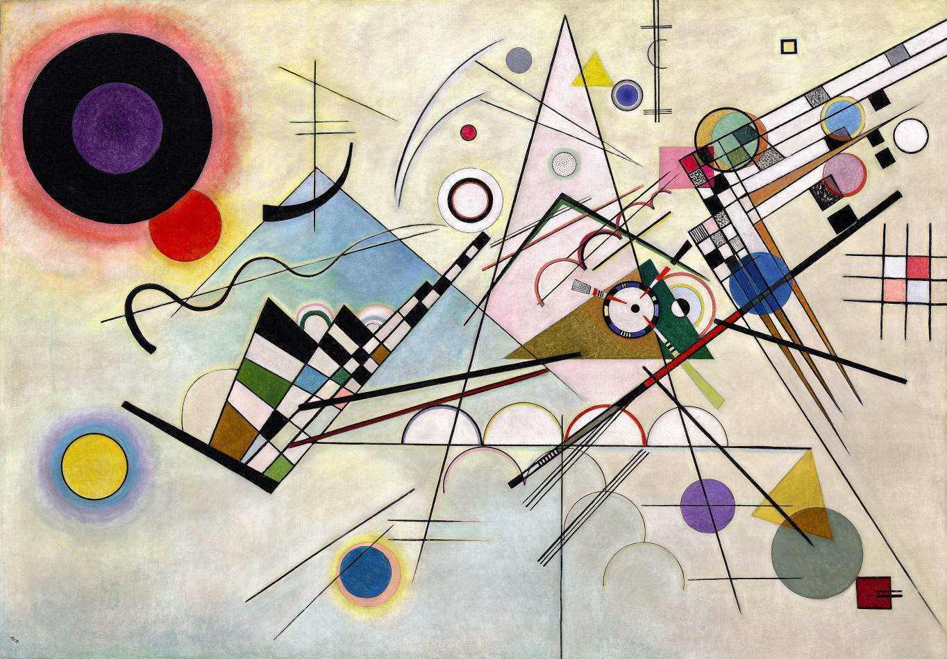 Composição VIII de Wassily Kandinsky