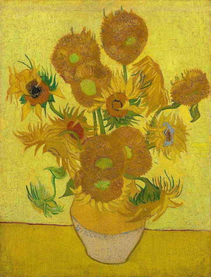 Girassóis (1889) de Vincent van Gogh