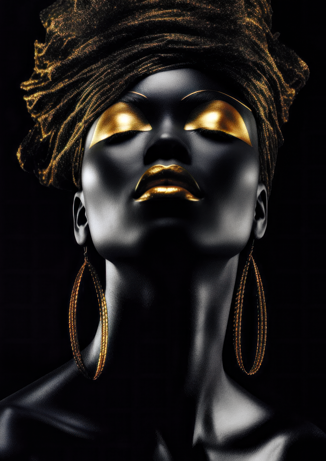 Black Gold Woman 1