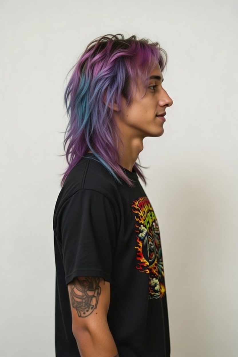 Biker Freak Monster Chopper T-Shirt – Edgy Biker Punk Flame | SUICIDERIDE™ Biker Graphic Tee