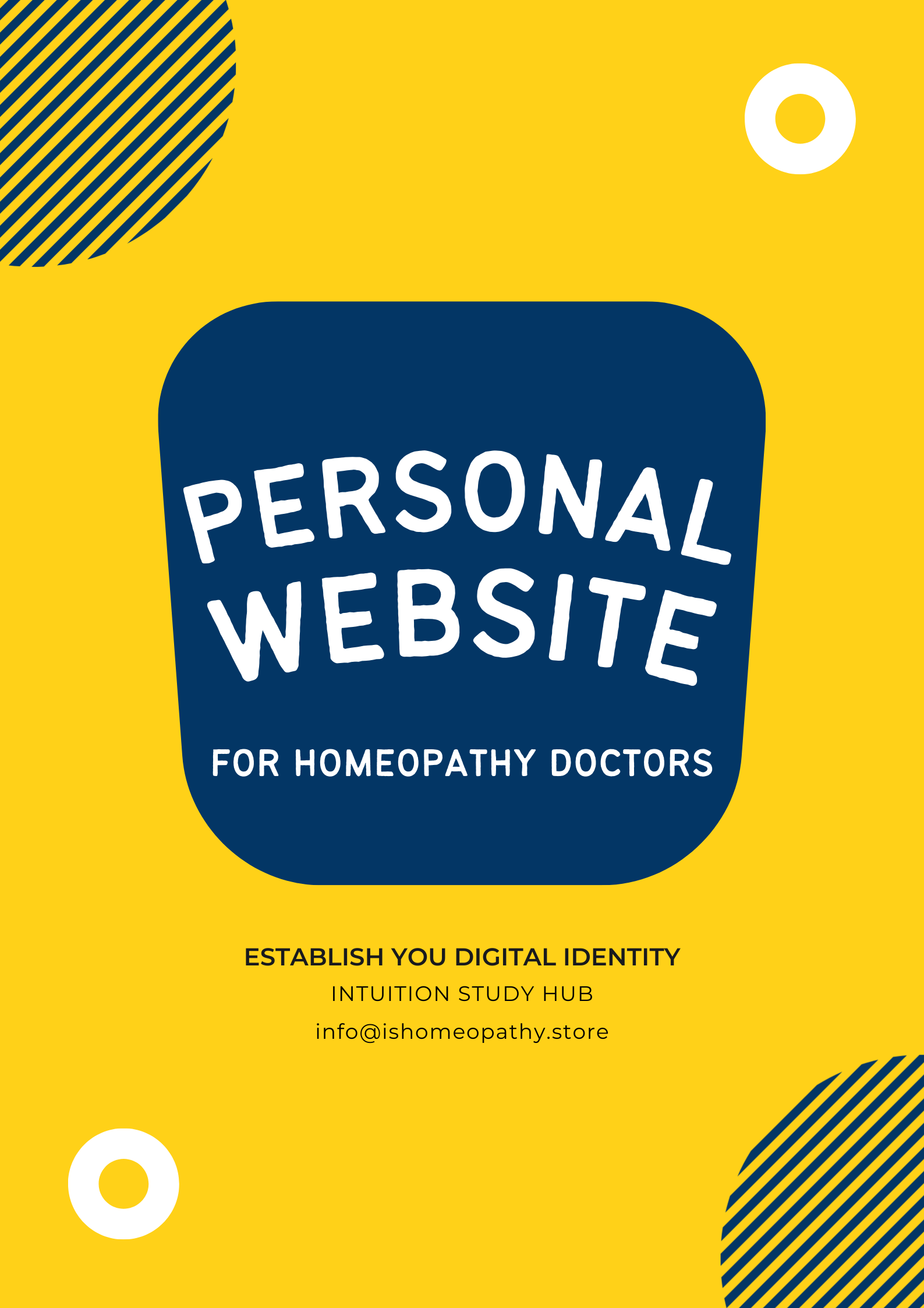Personal Website for Homeopathy Doctors