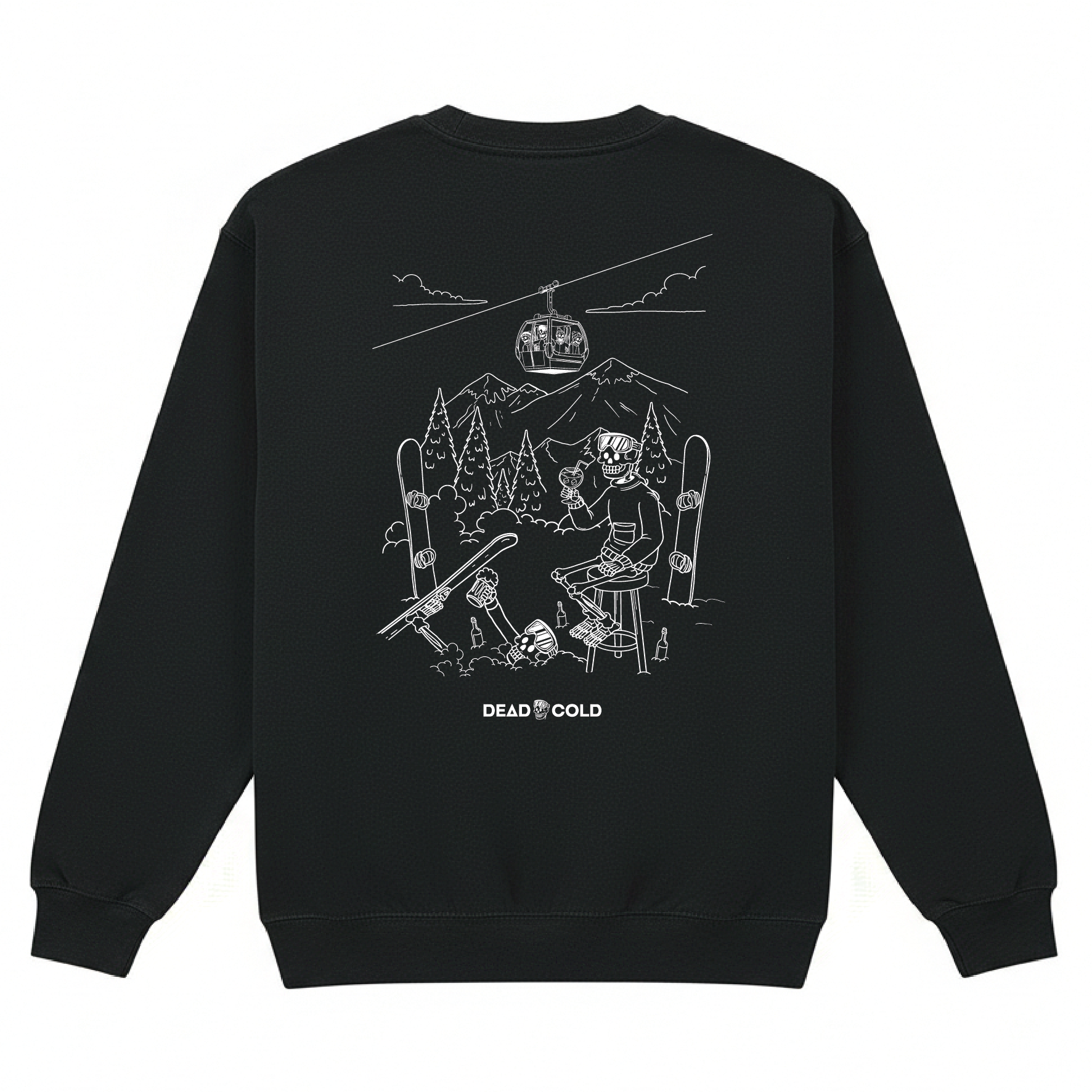 DeadCold Après Energy - Boarders Sweater – Black