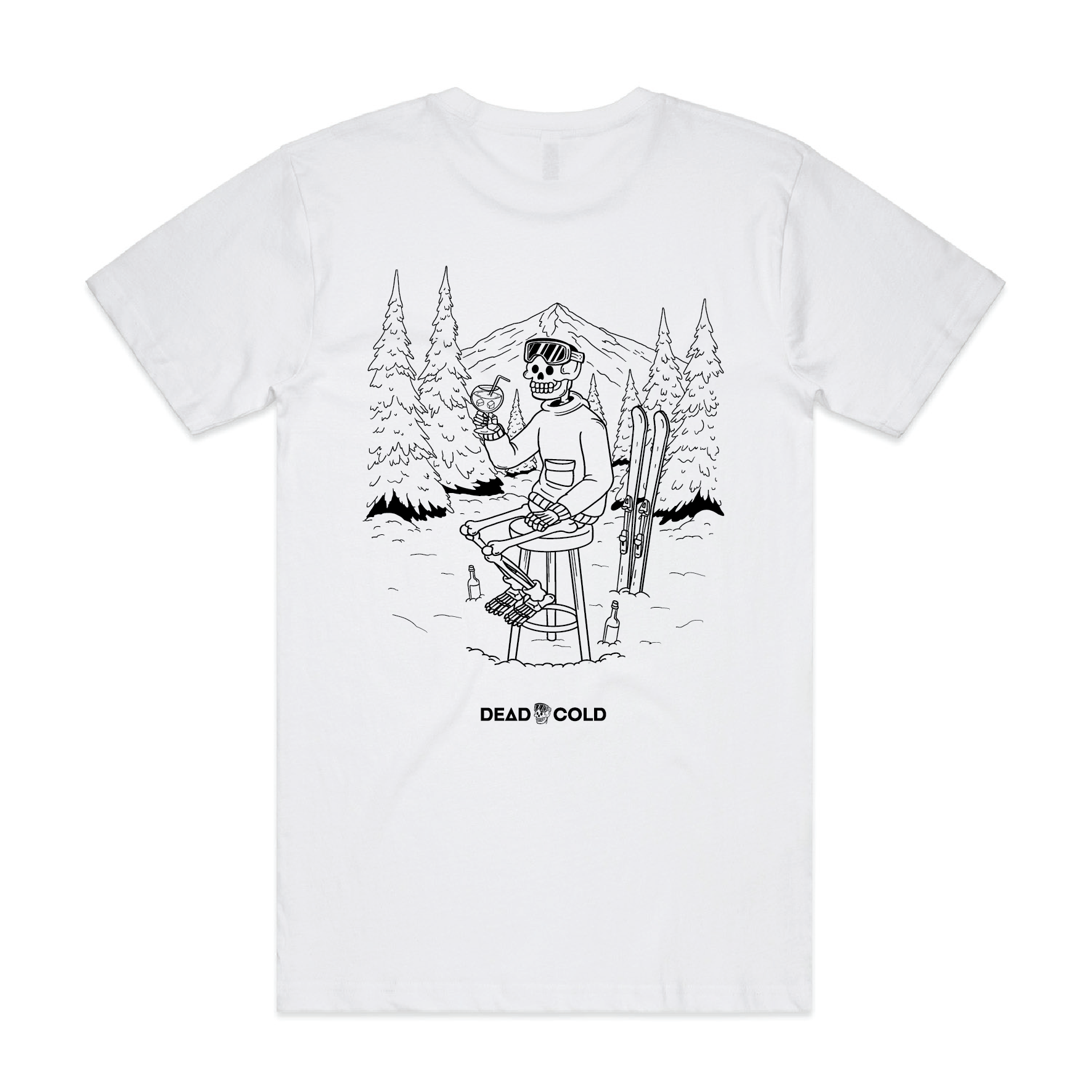DeadCold Après Club Tee – White