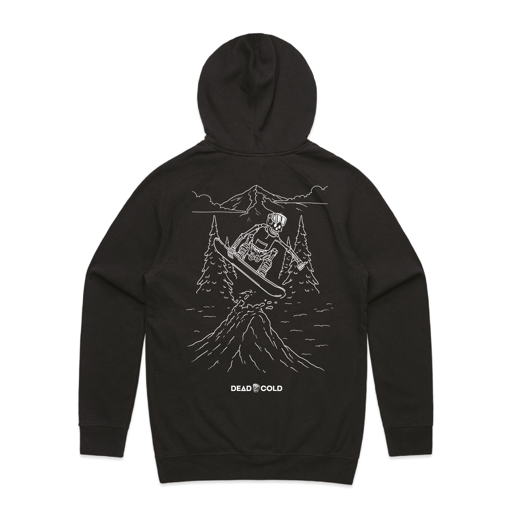 DeadCold Send It - Boarders Hoodie - Black