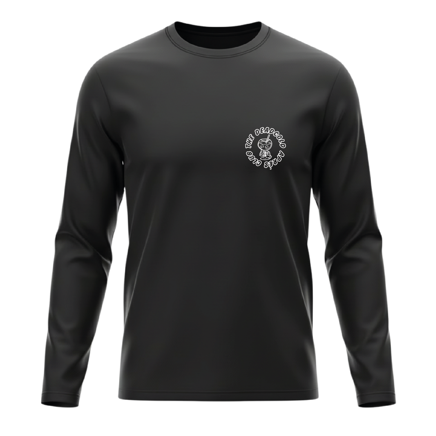 DeadCold Après Bone Club Longsleeve Tee – Black
