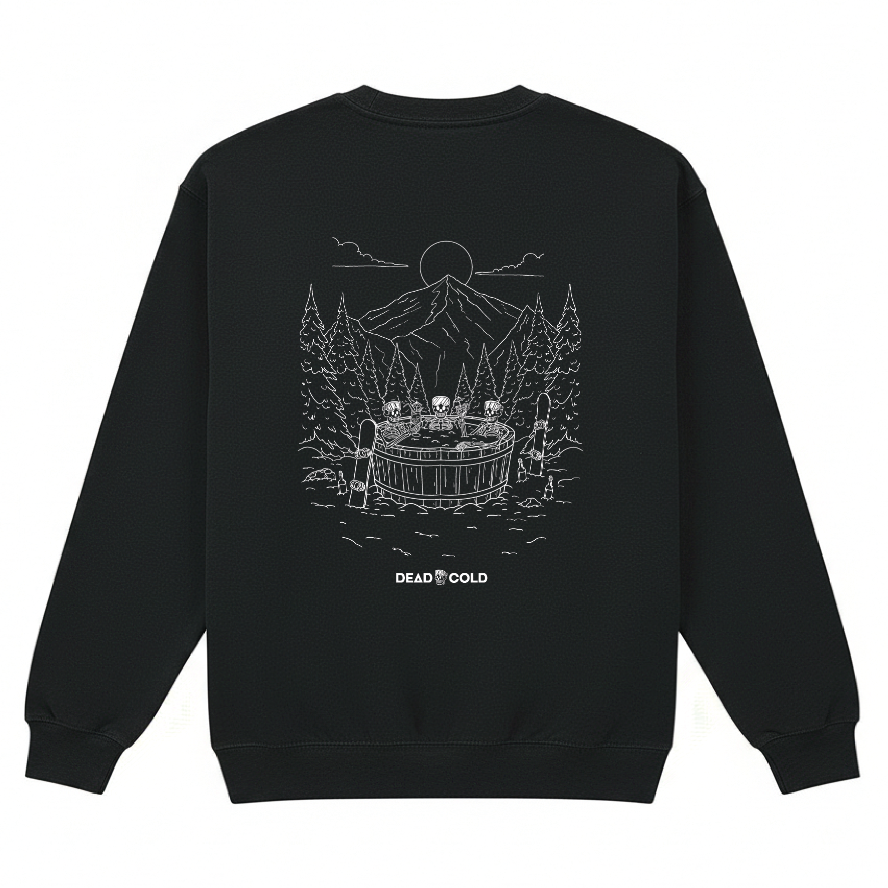 DeadCold Spa Days - Boarders Sweater – Black