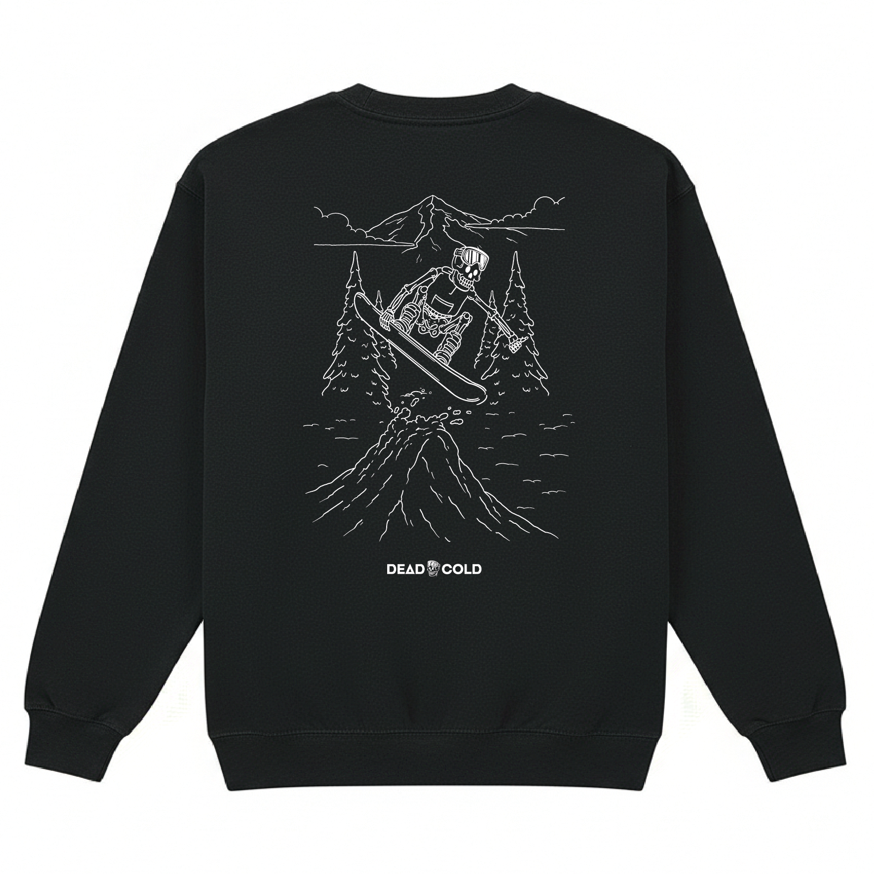 DeadCold Send It - Boarders Sweater – Black