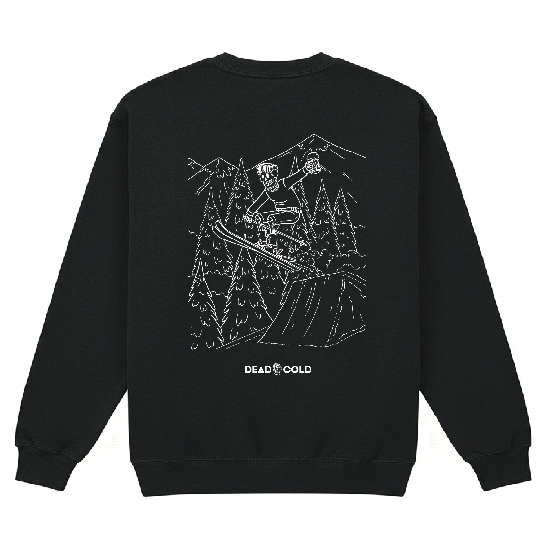 DeadCold Send It - Sweater – Black