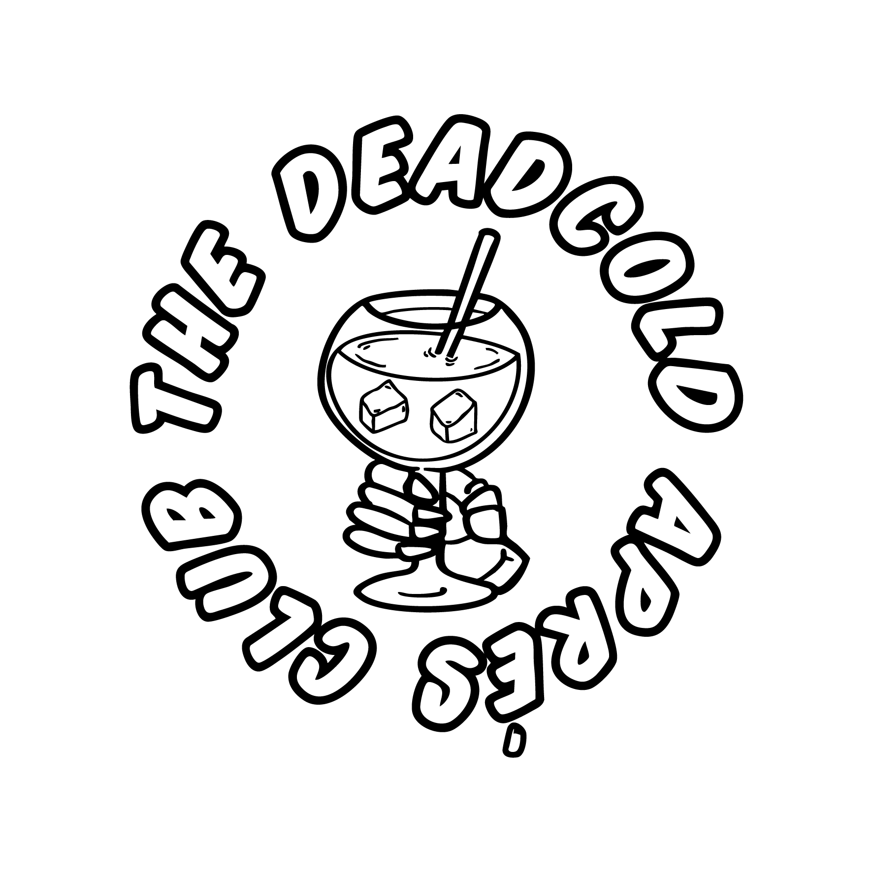 DeadCold Après Board Club - Boarders Sweater – White