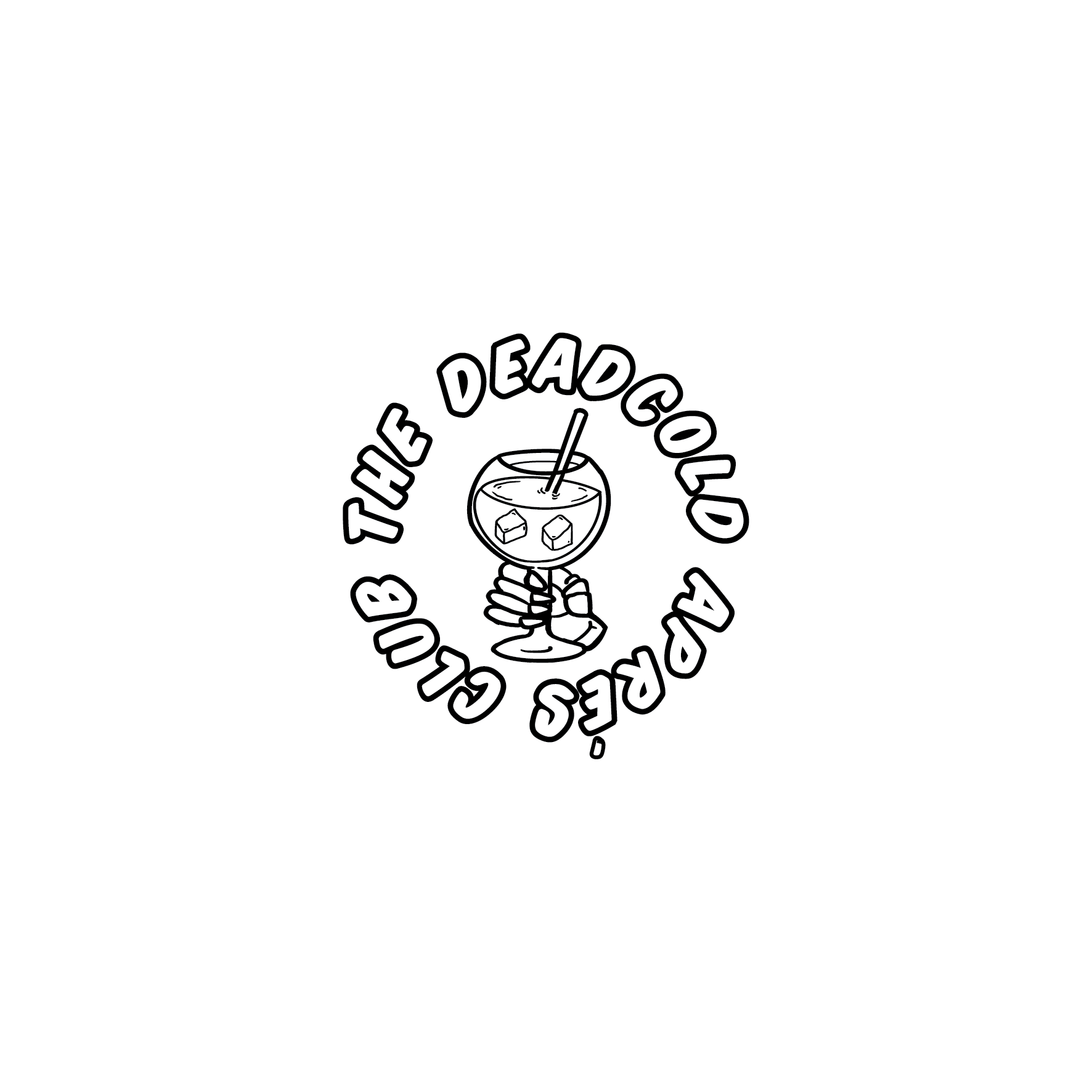 DeadCold Après Bone Club Hoodie - White