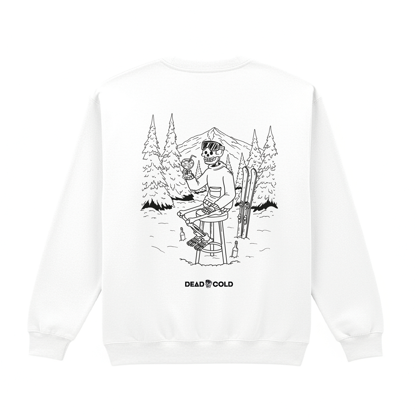DeadCold Après Club - Sweater – White