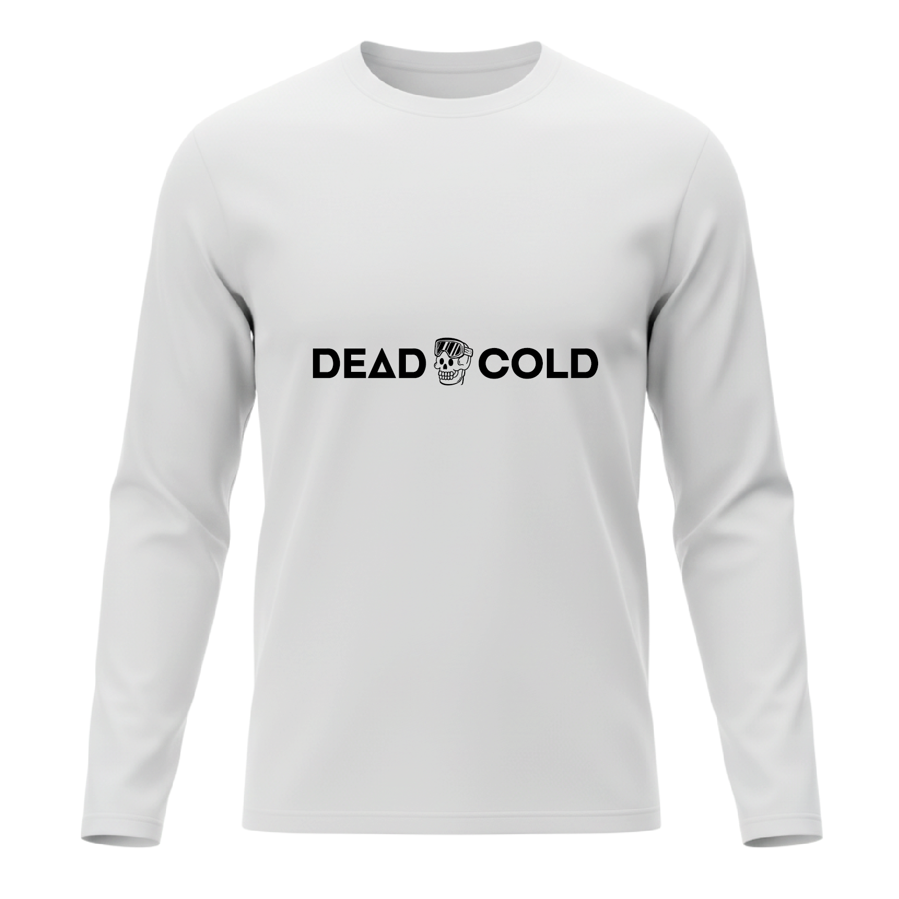 DeadCold Nailed It - Boarders Longsleeve Tee – White