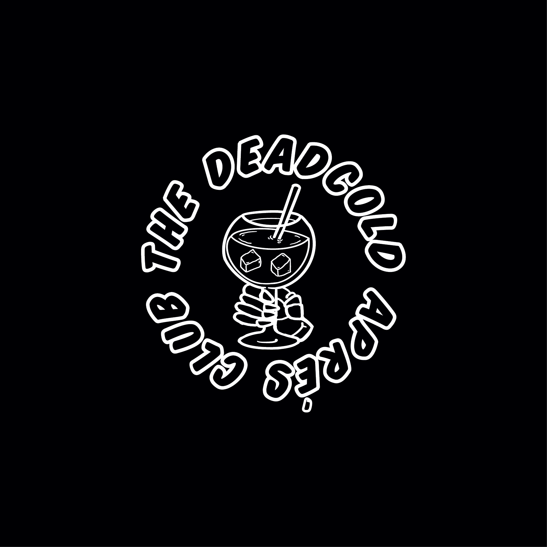 DeadCold Après Bone Club Tee – Black