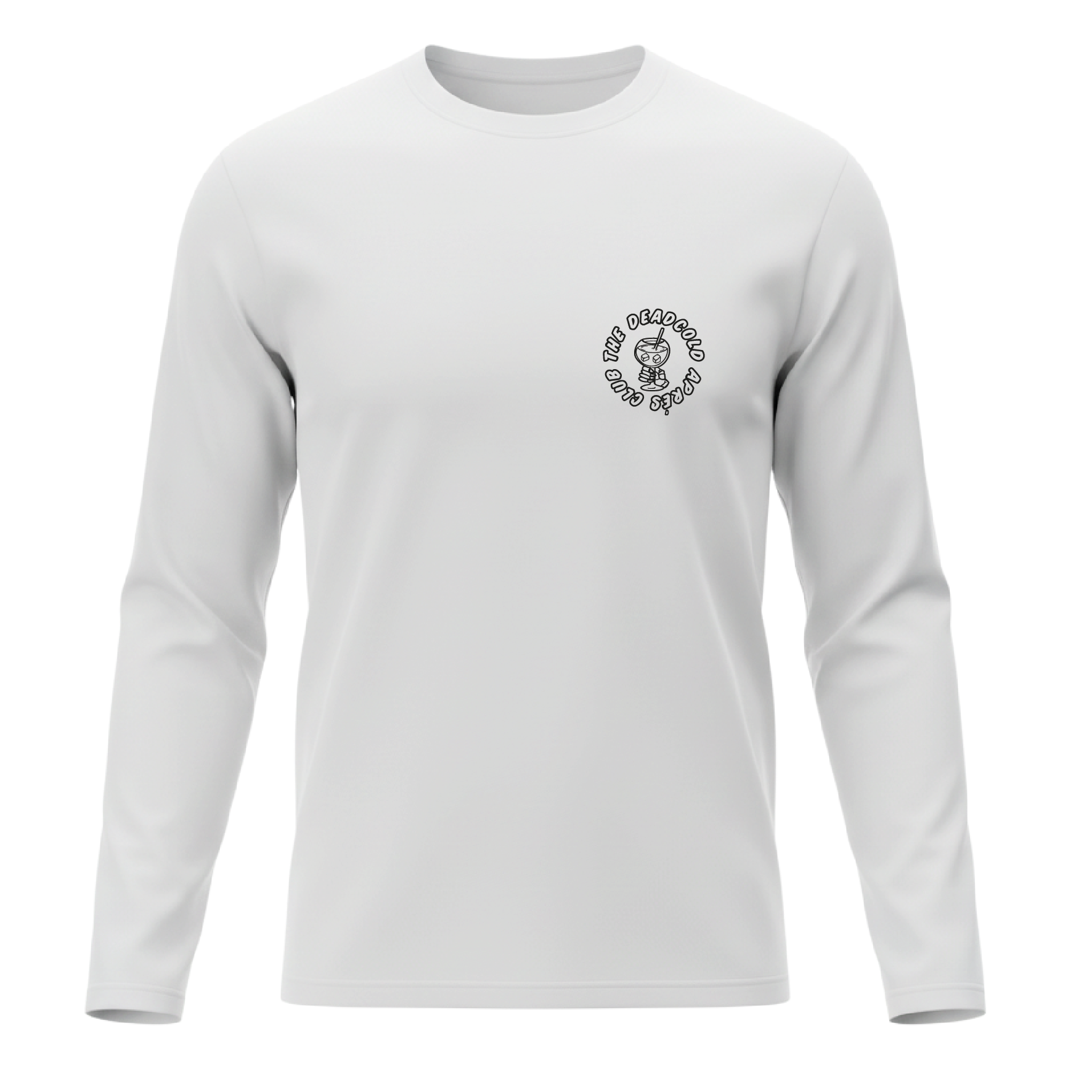 DeadCold Après Club Longsleeve Tee – White