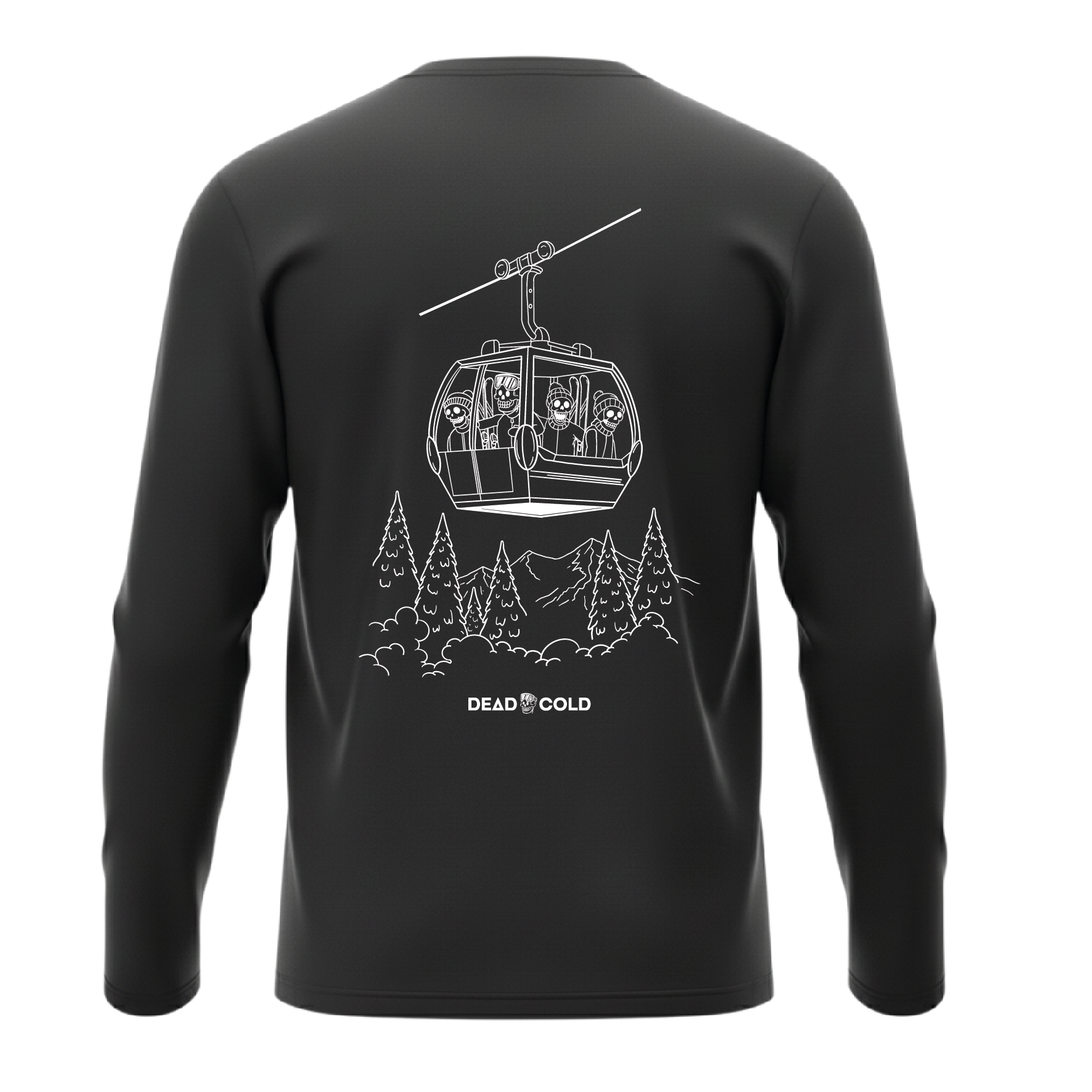 DeadCold Gondola Longsleeve Tee – Black